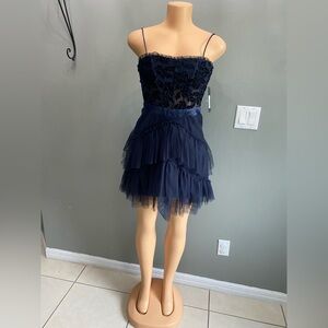 City Studio Midnight Blue Dress‎